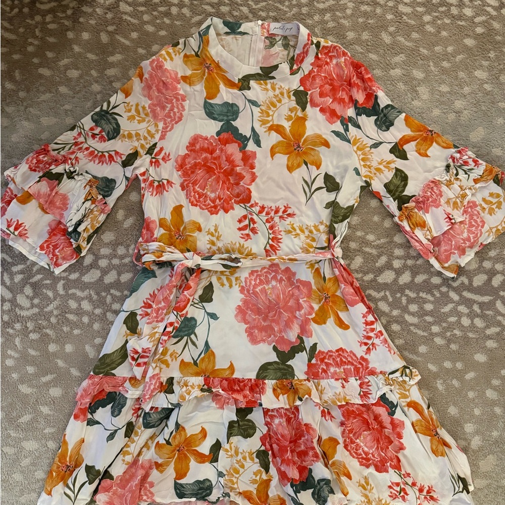 Petal & Pup Vibrant Floral Dress